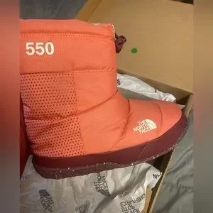 THE NORTH FACE ベージュブーツ US6 The North Face ThermoBall Lace Up WP Bootie - Women's - Footwear